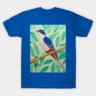 Cuban trogon in the jungle T-Shirt